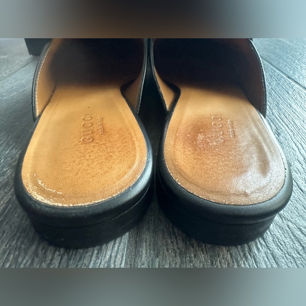 Women’s Gucci pricetown leather slipper - Picture 6 of 12
